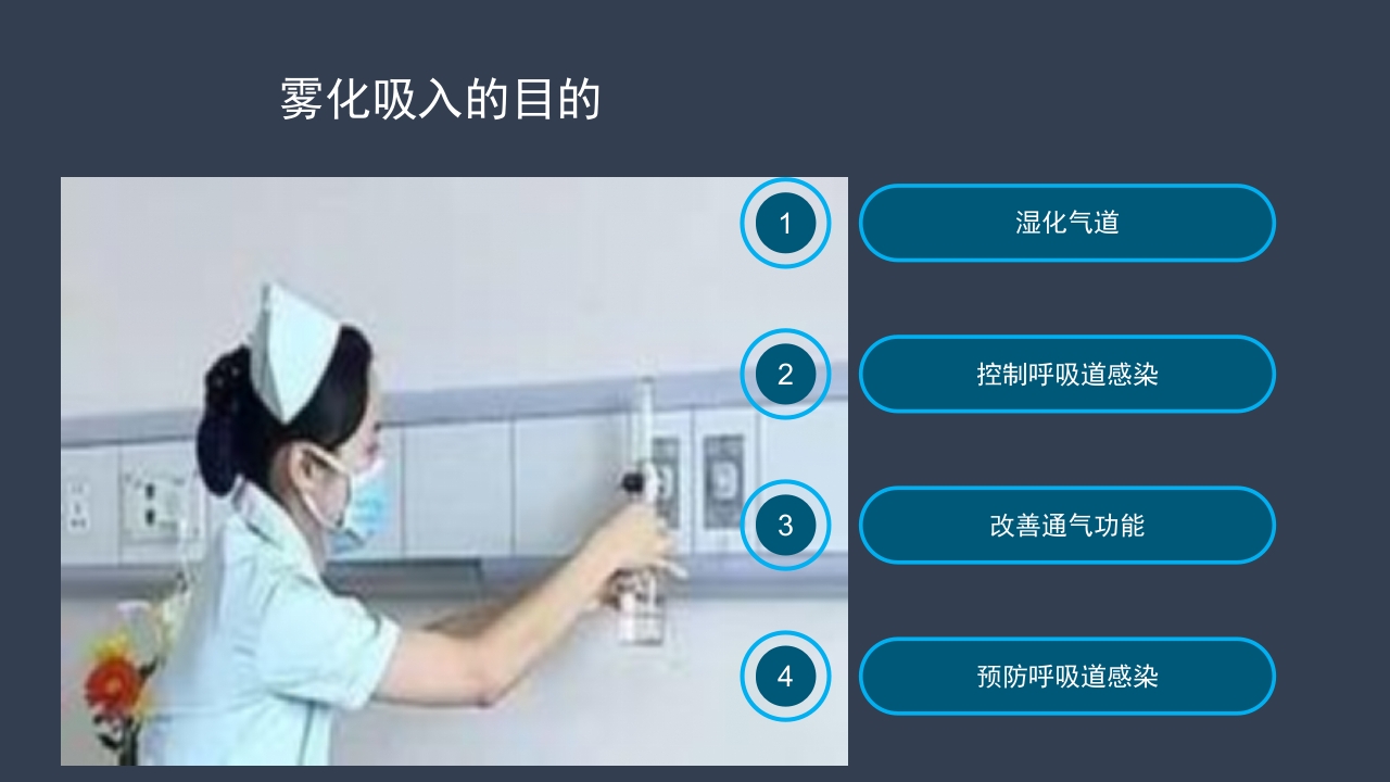 氧气雾化吸入的方法及注意事项PPT课件5