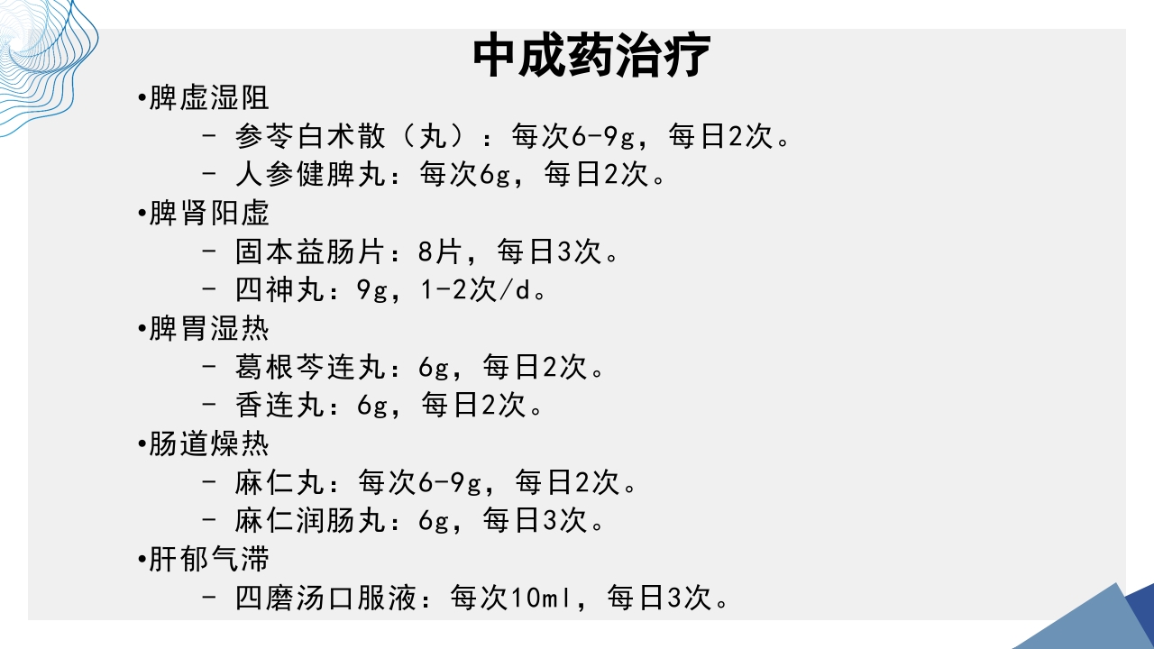 肠易激综合征中医诊疗肠易激综合征护理查房PPT课件36