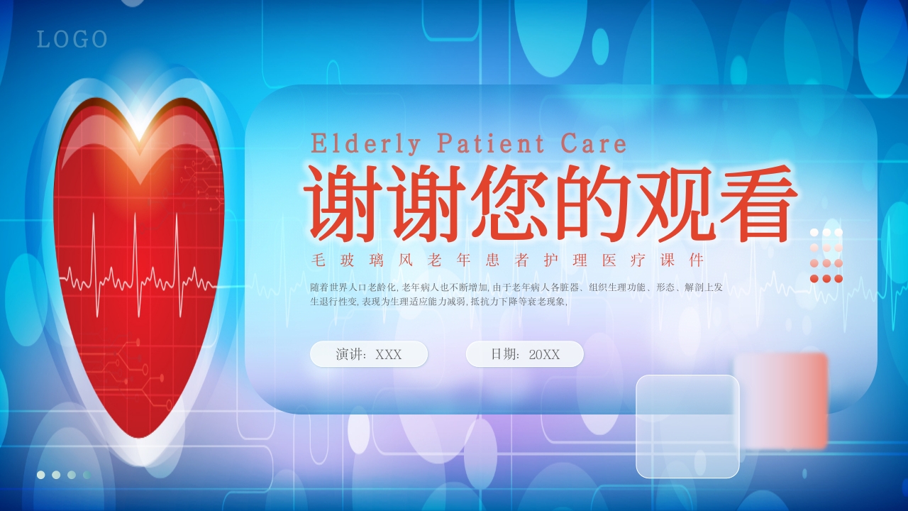 老年患者护理查房PPT课件38