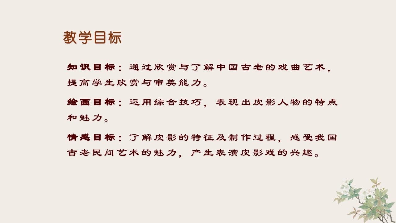 民间传统艺术皮影戏PPT课件2