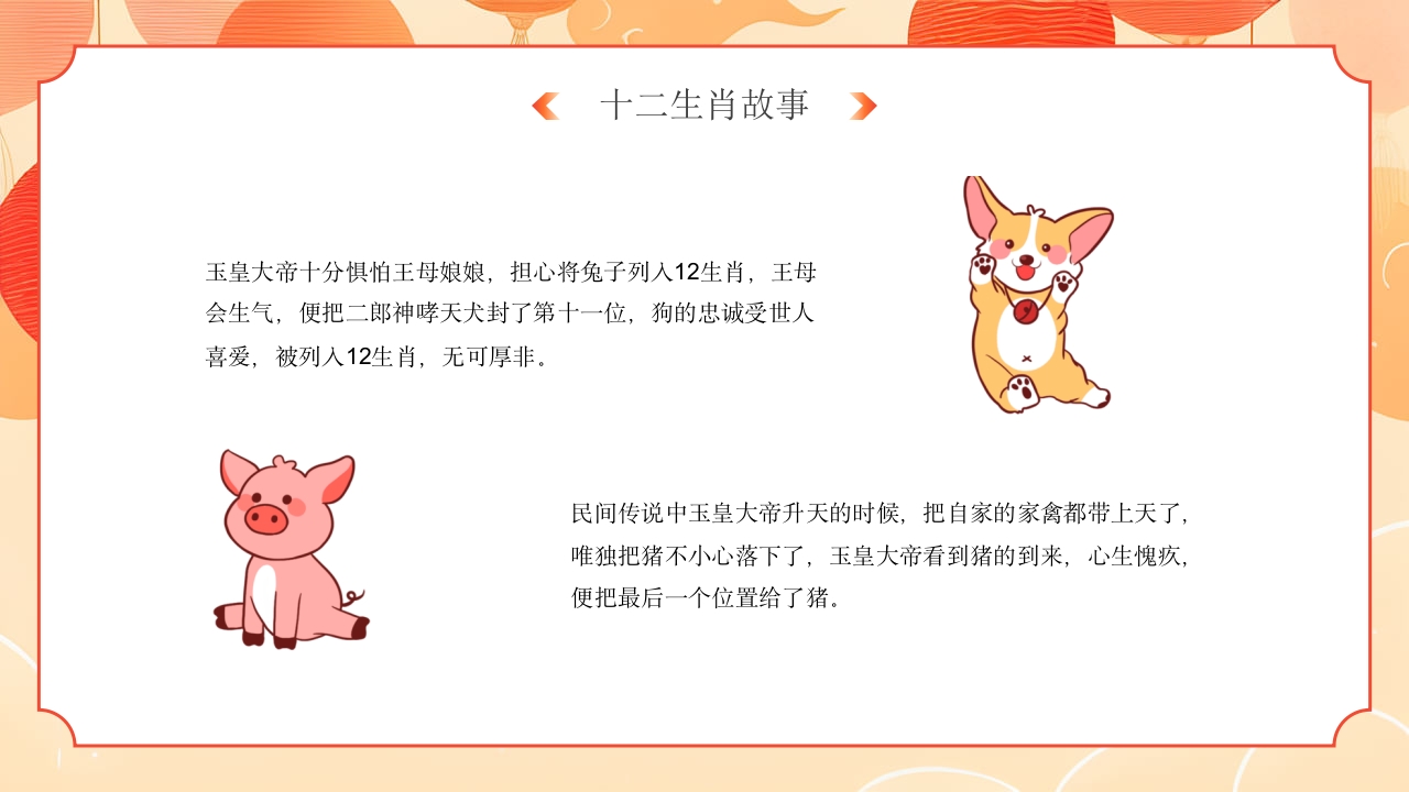 十二生肖故事介绍PPT课件10