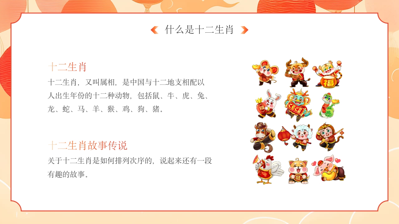 十二生肖故事介绍PPT课件4