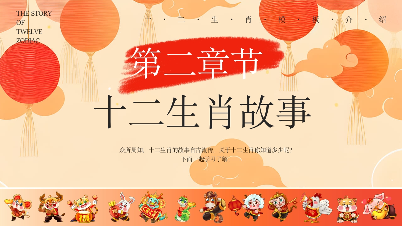 十二生肖故事介绍PPT课件5