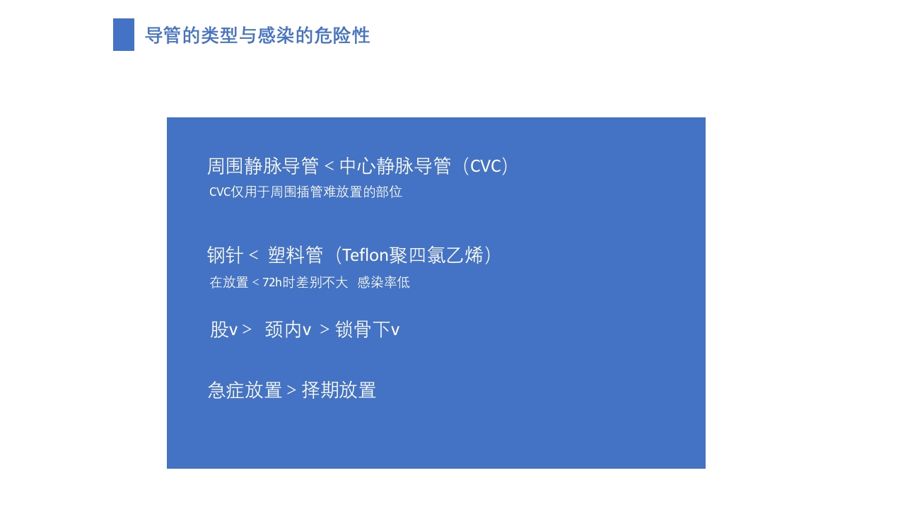 导管相关血流感染（CRBSI）的防护策略·护理部PICC培训ppt24