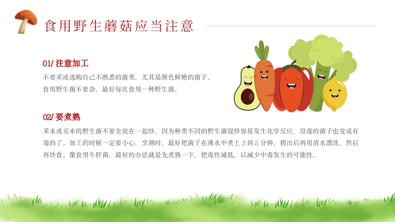 珍爱生命远离毒蘑菇安全教育PPT课件12