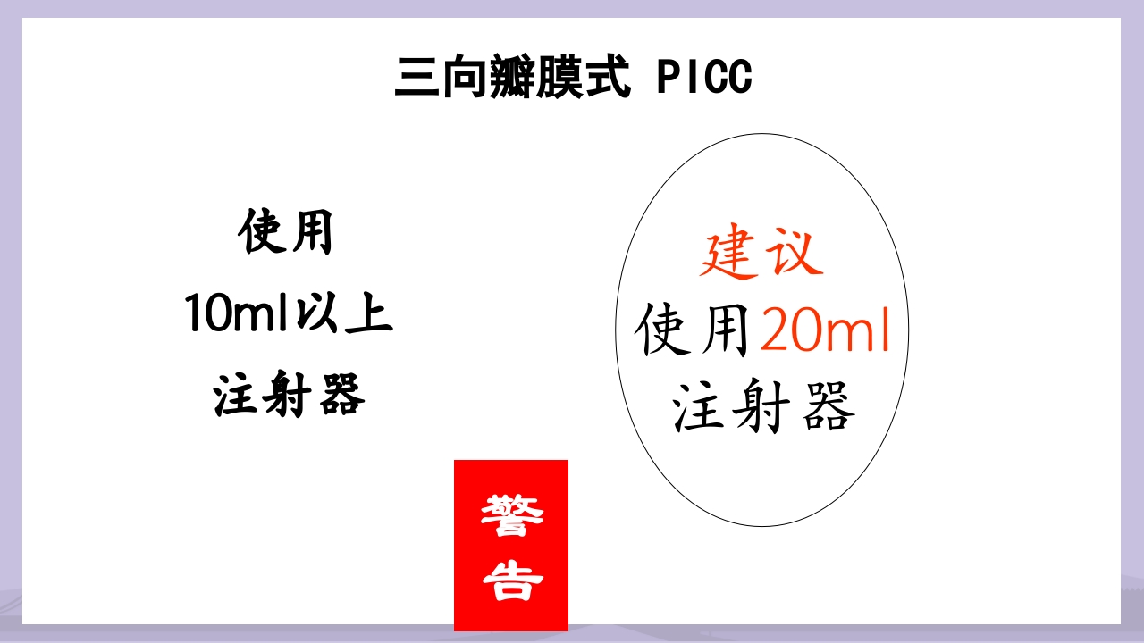 PICC导管介绍及维护PPT课件19