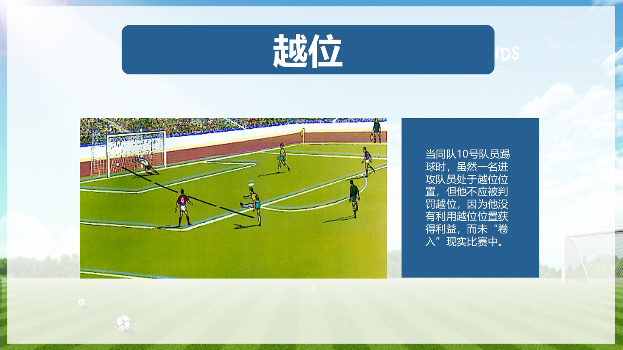 少儿足球介绍PPT课件下载23