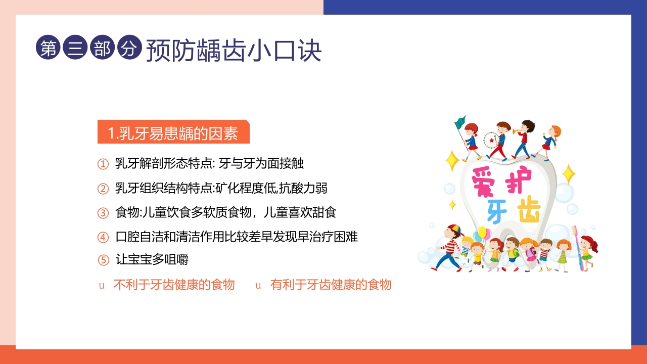 儿童口腔健康宣教牙齿护理PPT课件+视频11
