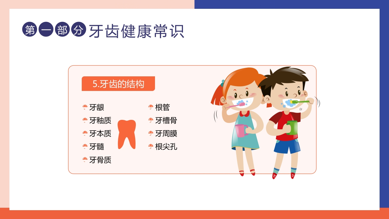 儿童口腔健康宣教牙齿护理PPT课件+视频7