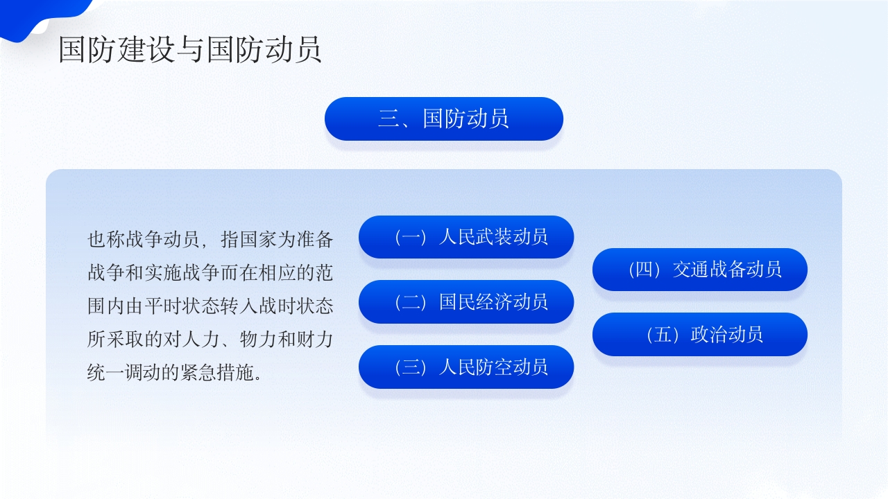 大学生国防教育日班会PPT课件下载15