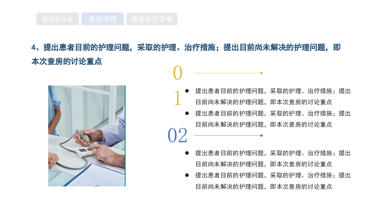 医院护理查房流程知识宣传PPT课件15