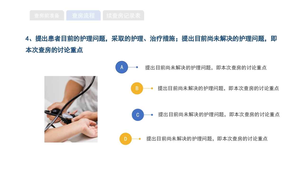 医院护理查房流程知识宣传PPT课件16