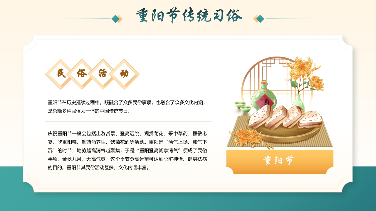 中国传统节日之重阳节PPT课件13