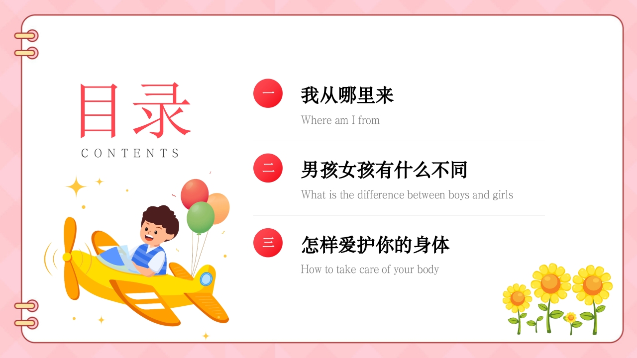 《男生女生不一样》幼儿园两性教育PPT课件2