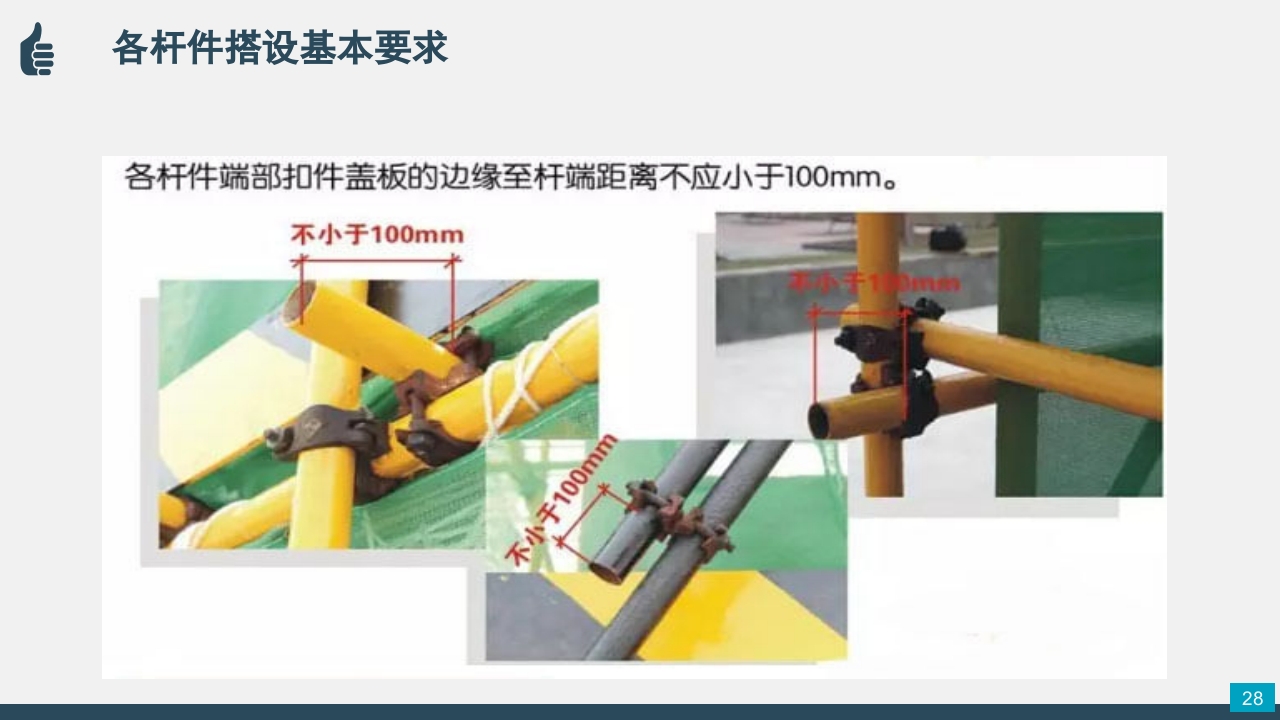 脚手架技术交底PPT课件28