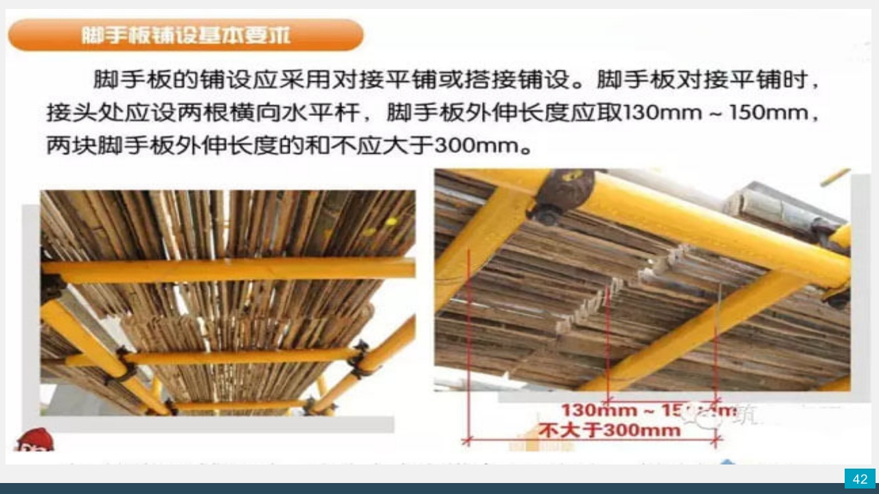 脚手架技术交底PPT课件42