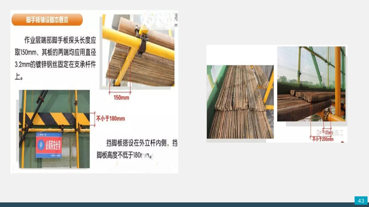 脚手架技术交底PPT课件43
