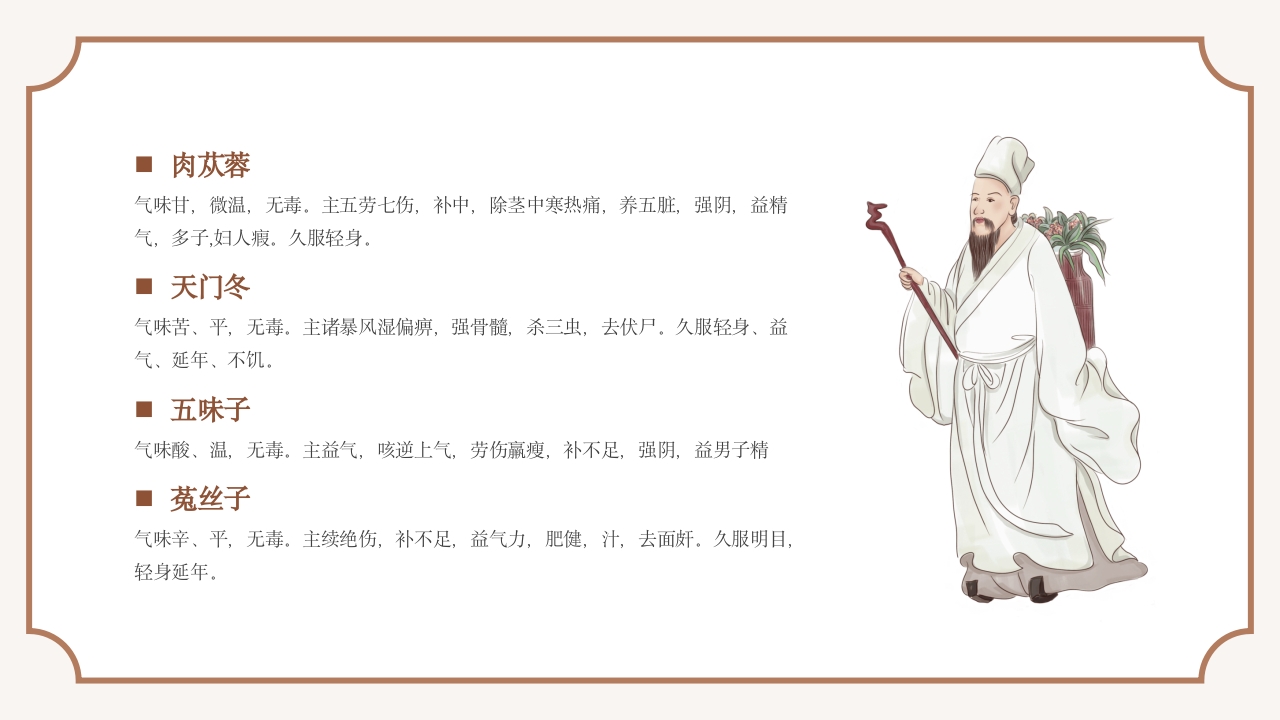 中医常见中草药培训PPT课件16