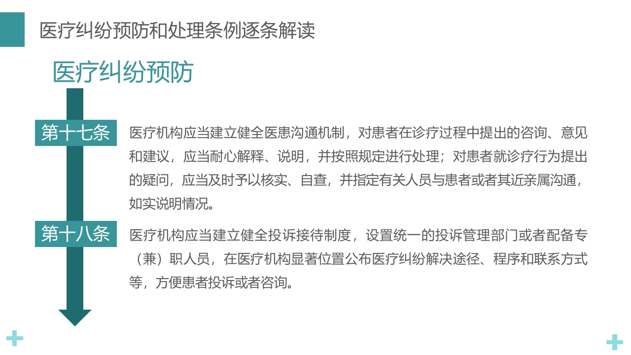 医疗纠纷预防和处理条例PPT课件26
