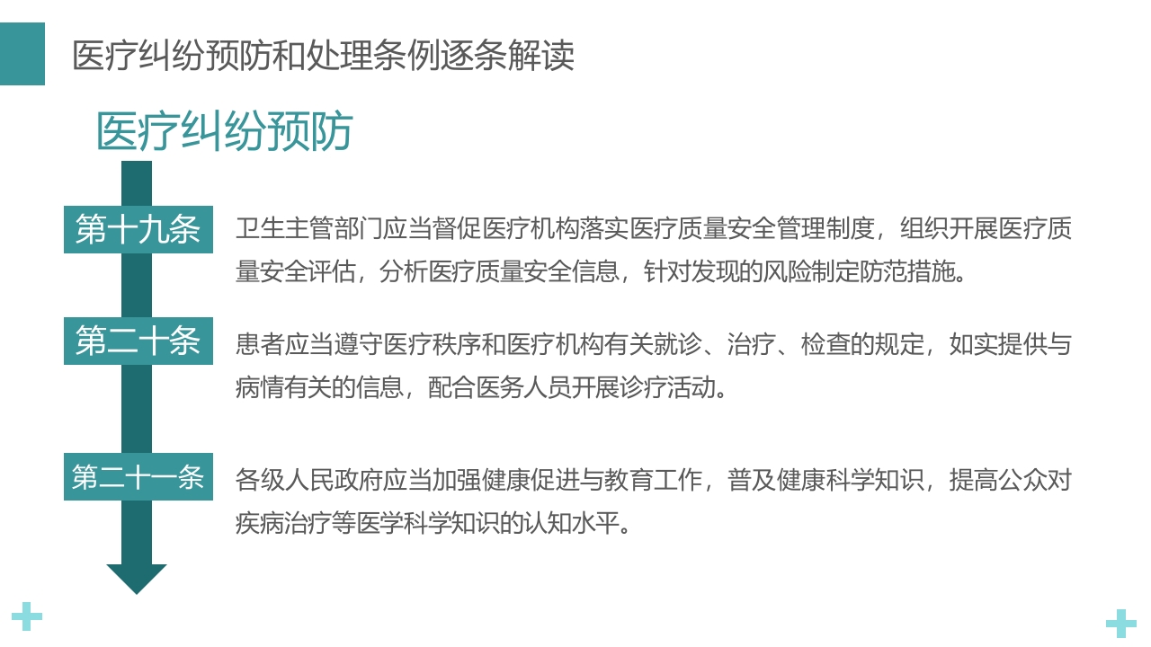 医疗纠纷预防和处理条例PPT课件27