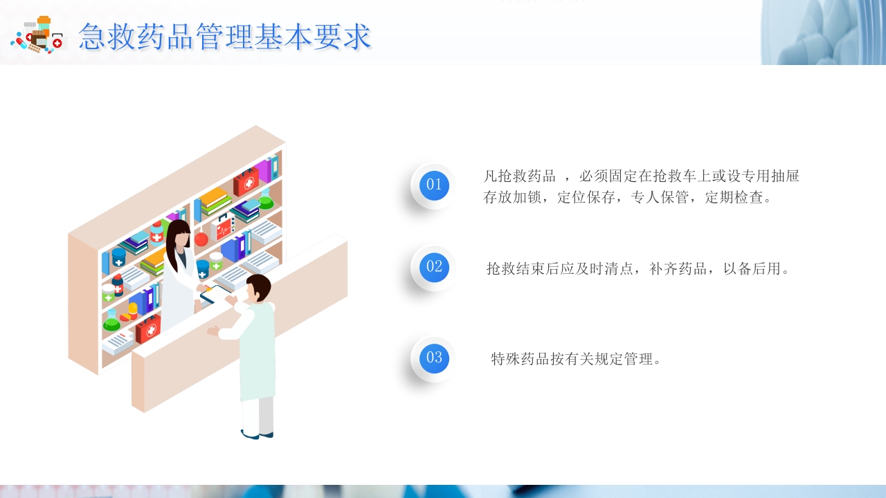 医疗急救药品管理培训PPT课件11