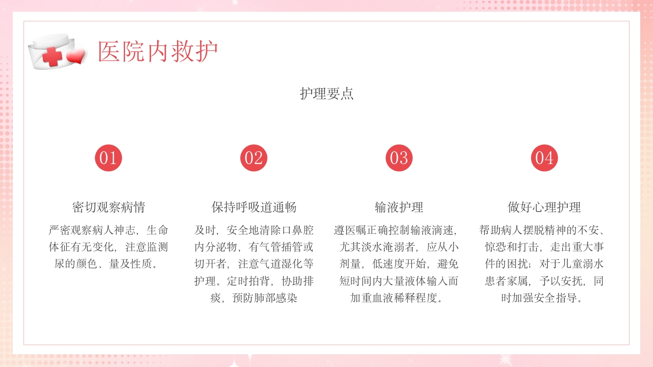 溺水的急救与护理PPT课件29