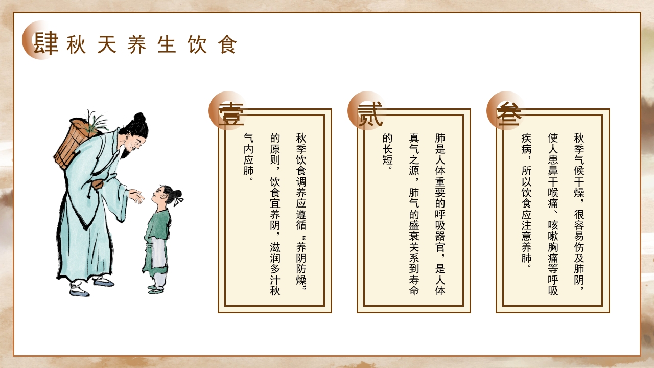 秋季养生之道秋季养生文化知识PPT课件20