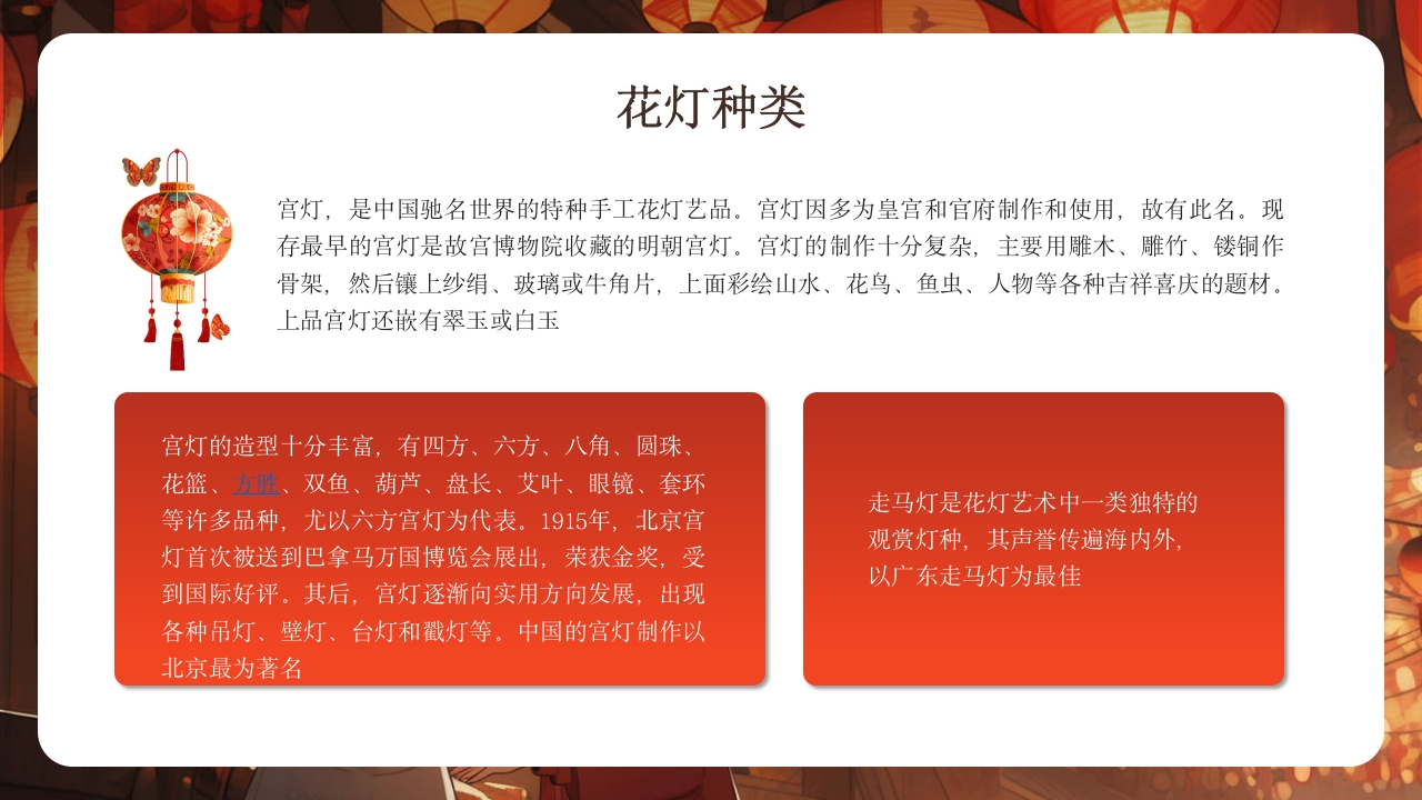 中华传统文化花灯介绍PPT课件11