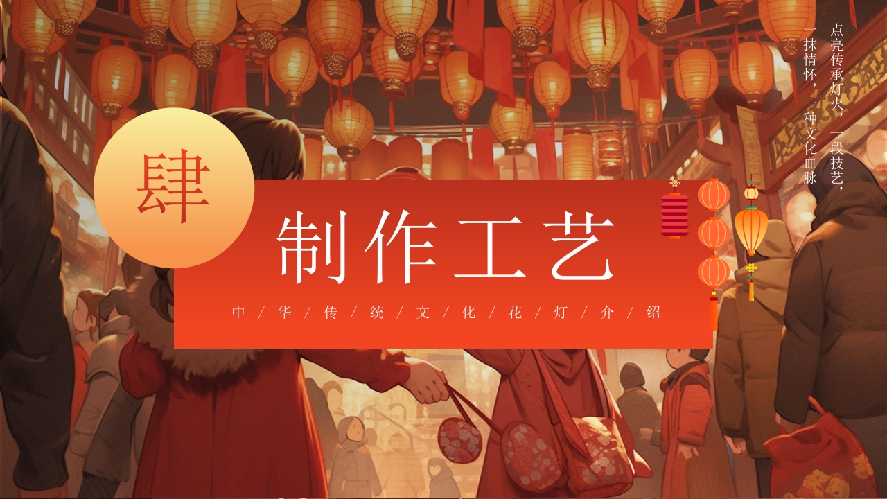 中华传统文化花灯介绍PPT课件12