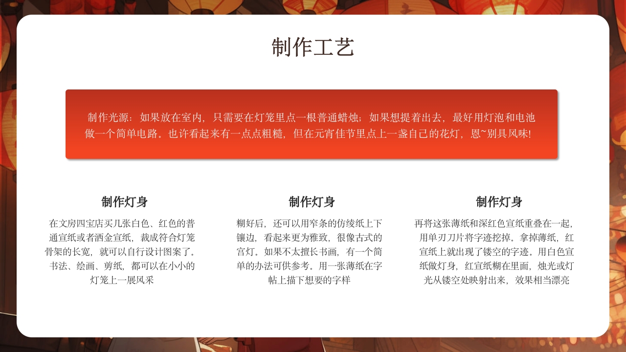 中华传统文化花灯介绍PPT课件15