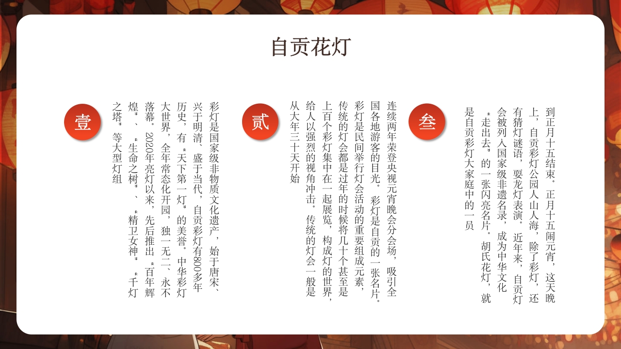 中华传统文化花灯介绍PPT课件18