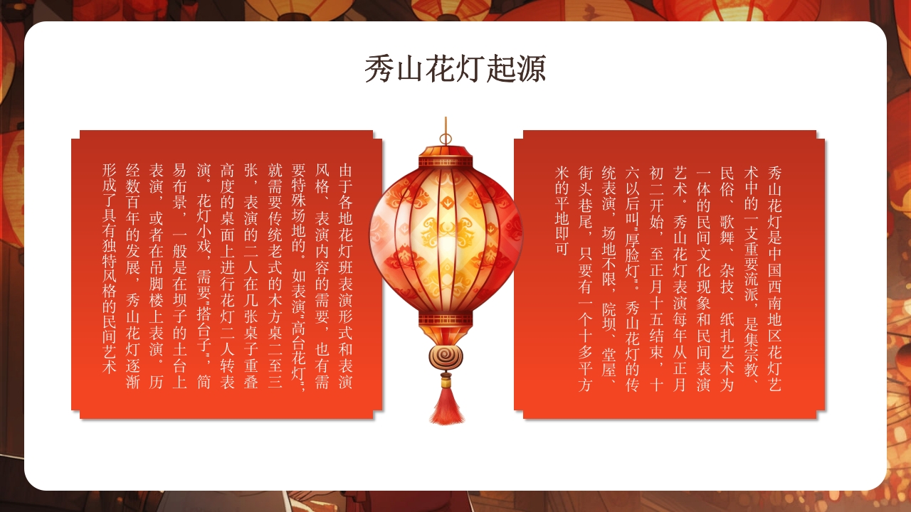 中华传统文化花灯介绍PPT课件24