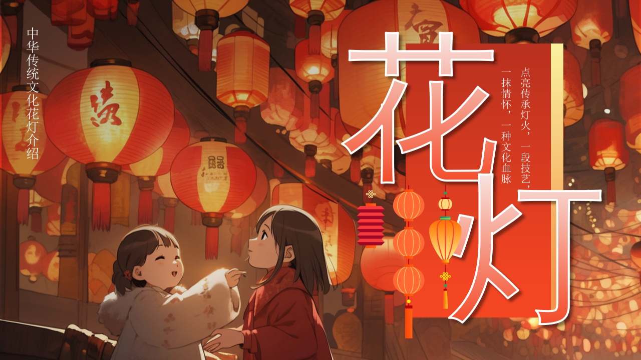 中华传统文化花灯介绍PPT课件31