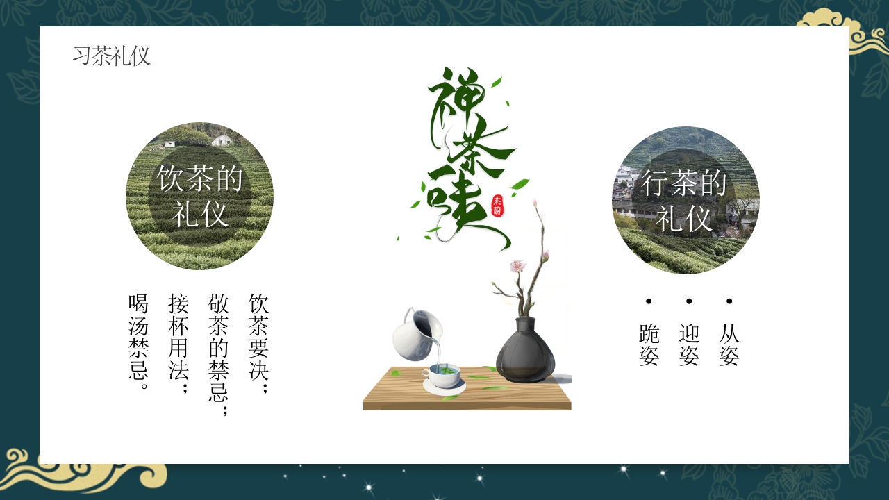 中国风茶道茶艺礼仪培训ppt课件22