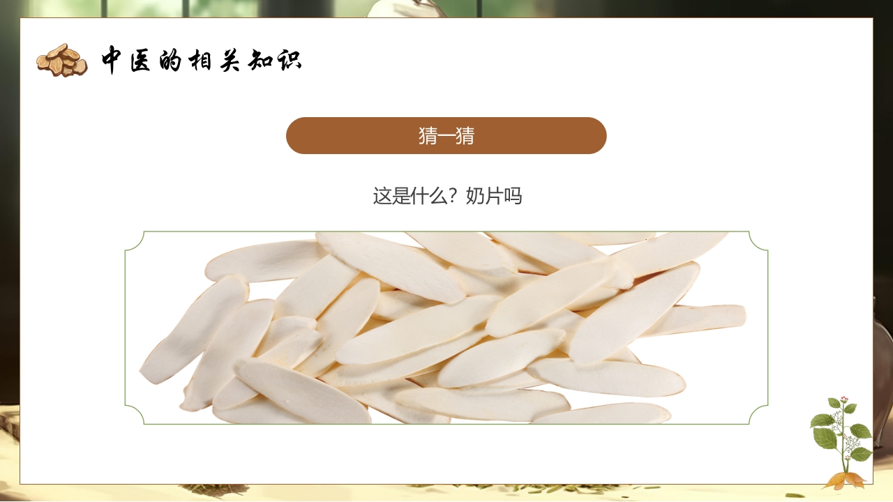 《神奇的中医》中医药进校园PPT课件13