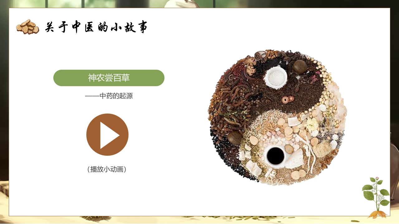 《神奇的中医》中医药进校园PPT课件25