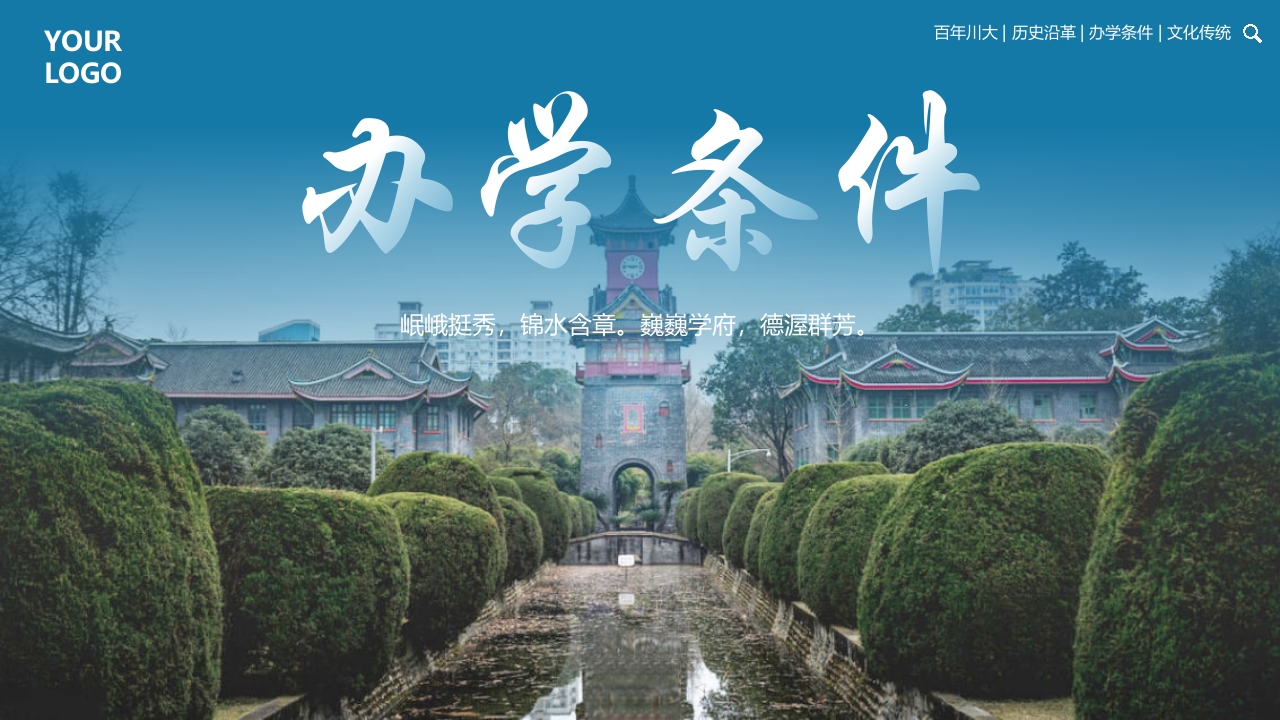 四川大学华西大学宣传介绍PPT课件14