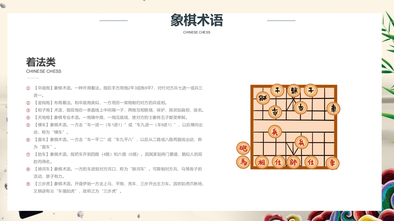 中国象棋知识讲座教学培训课件PPT14