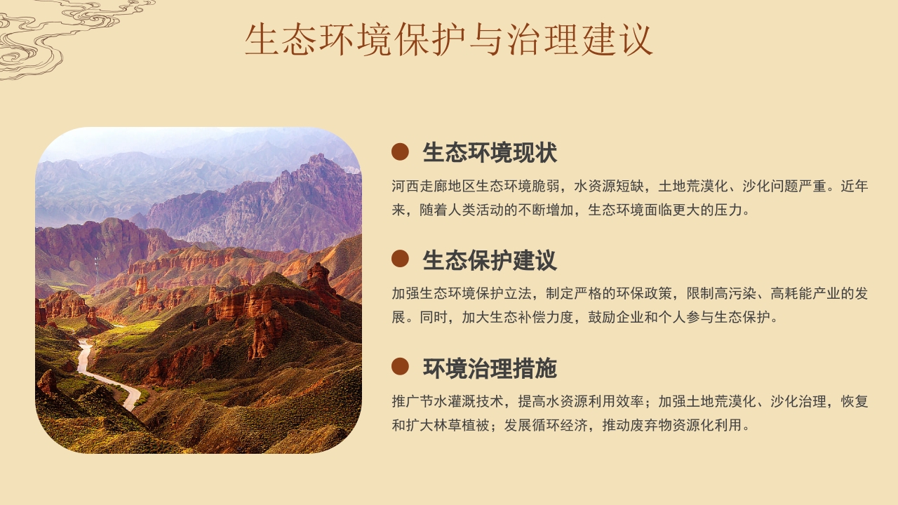 河西走廊旅游旅行介绍PPT课件21