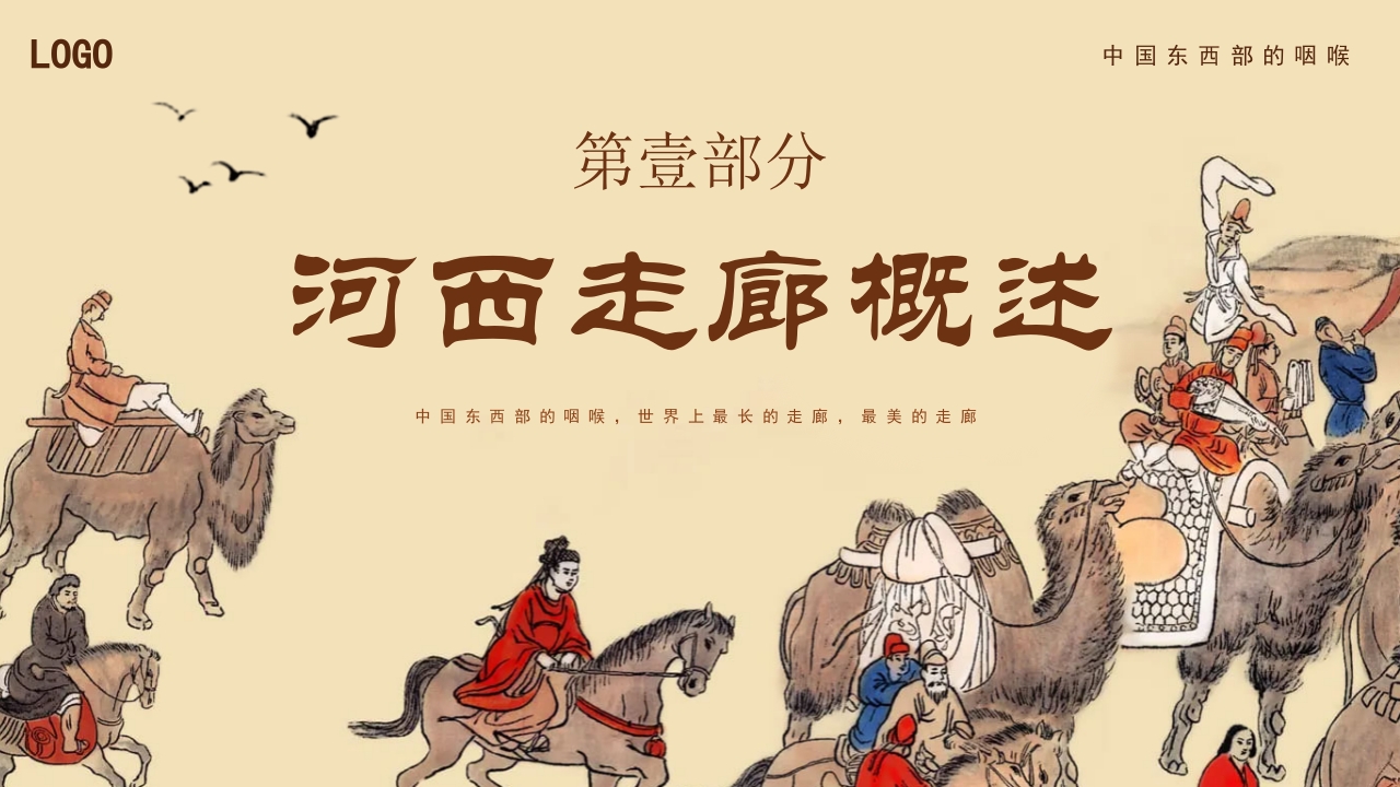 河西走廊旅游旅行介绍PPT课件3