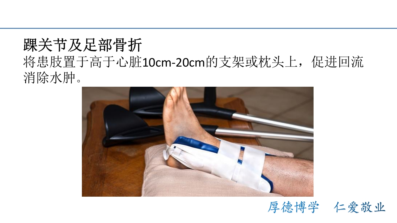 骨折病人的体位护理PPT课件16