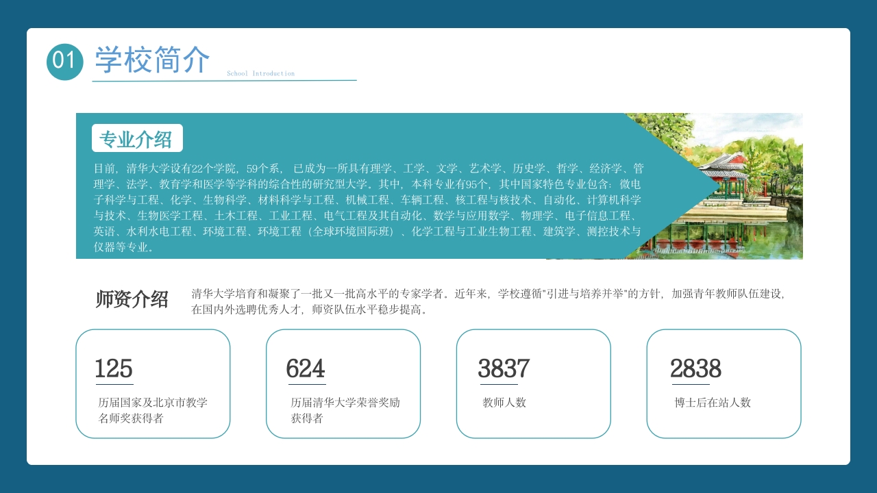 清华大学介绍宣传PPT课件5