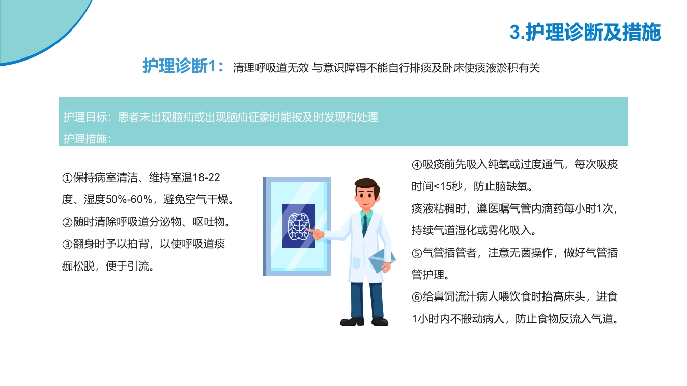医疗颅脑损伤护理查房PPT课件13