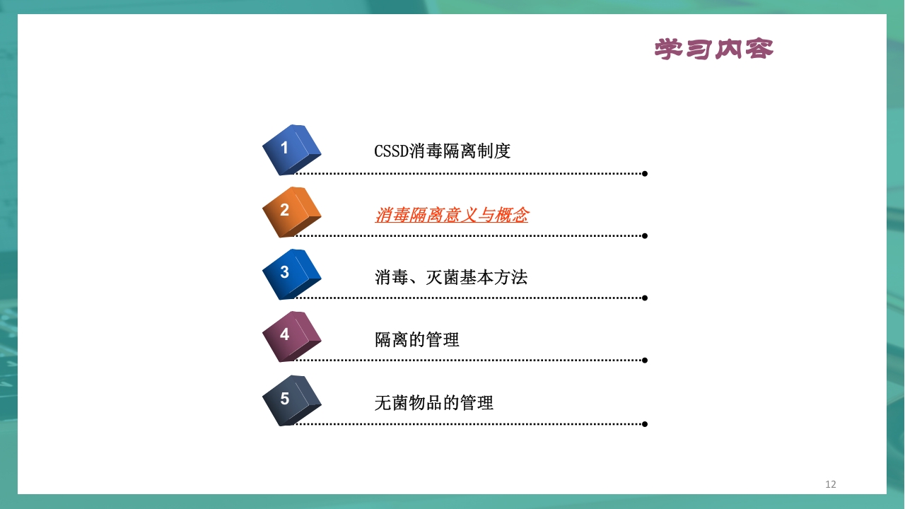 供应室消毒隔离PPT课件12