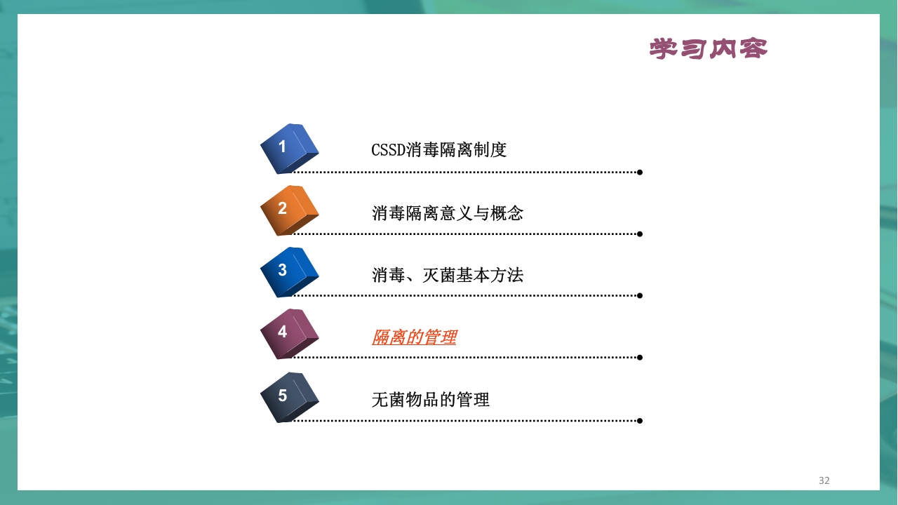 供应室消毒隔离PPT课件32