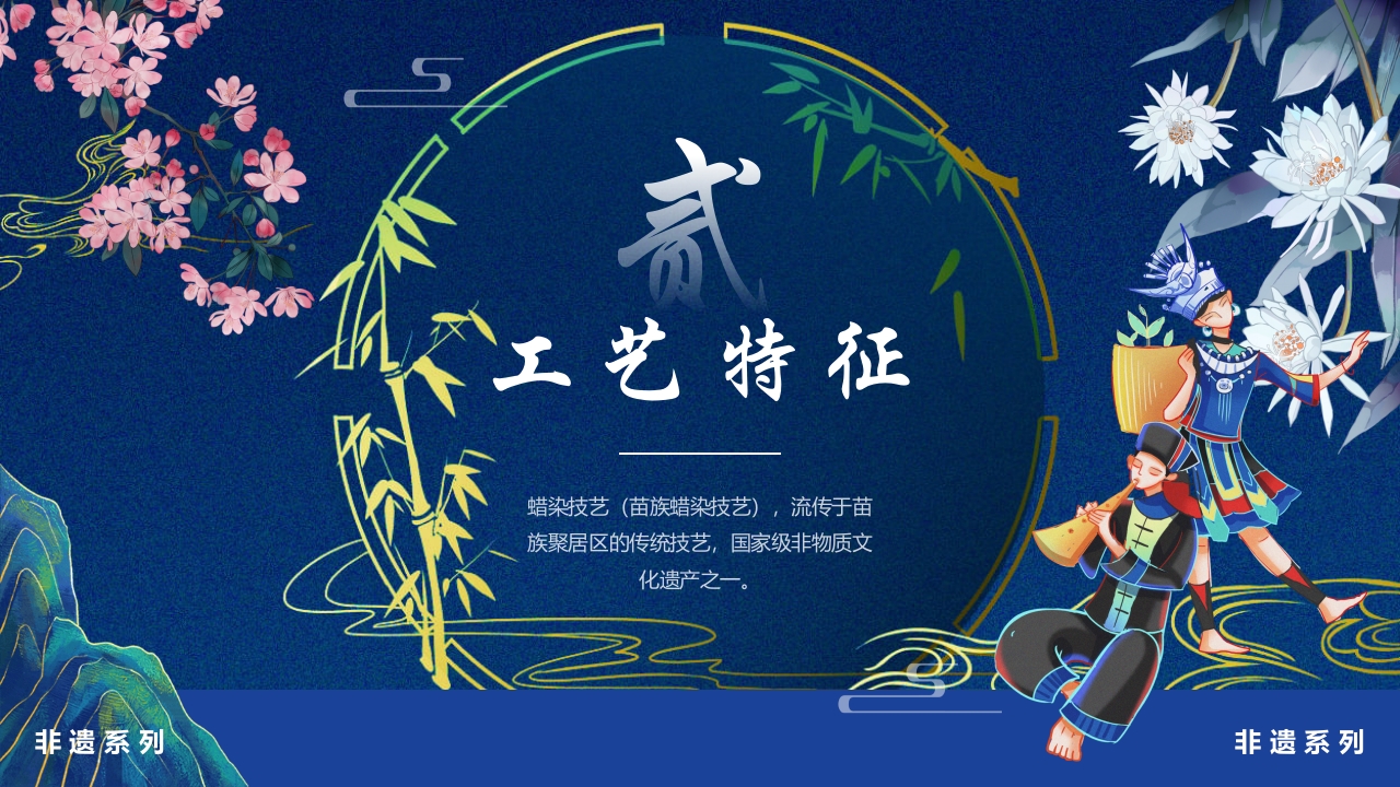 非遗系列之苗族蜡染文化介绍PPT课件6