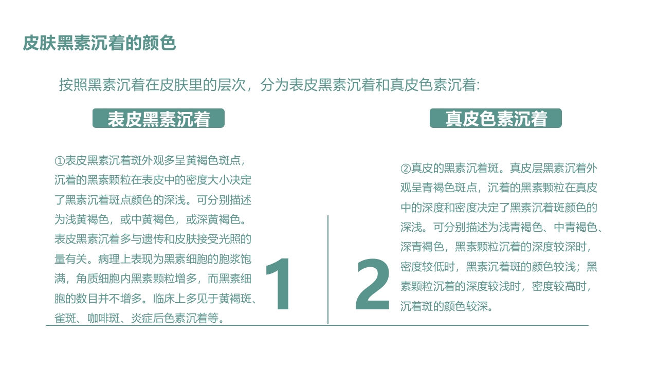 皮肤色素沉着的激光美容治疗PPT课件30