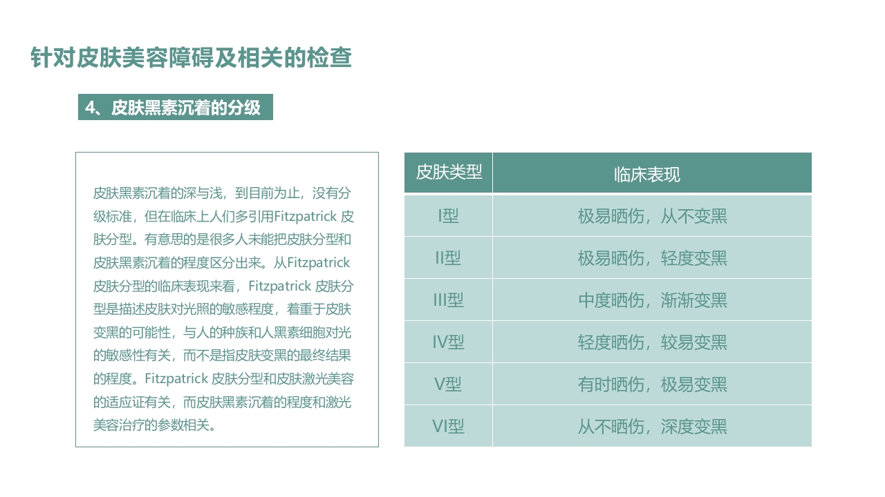 皮肤色素沉着的激光美容治疗PPT课件31