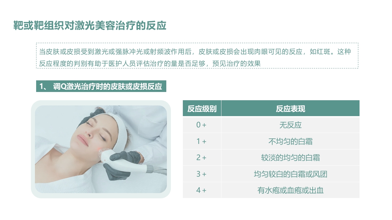 皮肤色素沉着的激光美容治疗PPT课件38