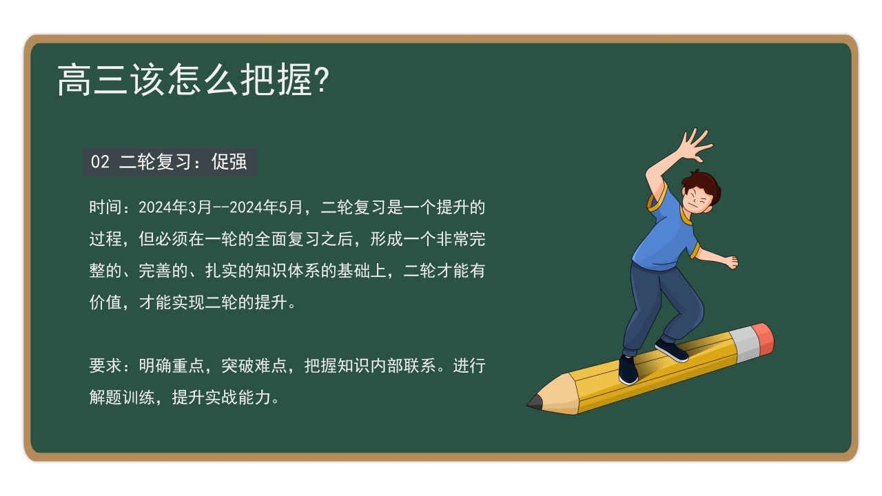 高三开学第一课备战高考主题班会PPT课件11